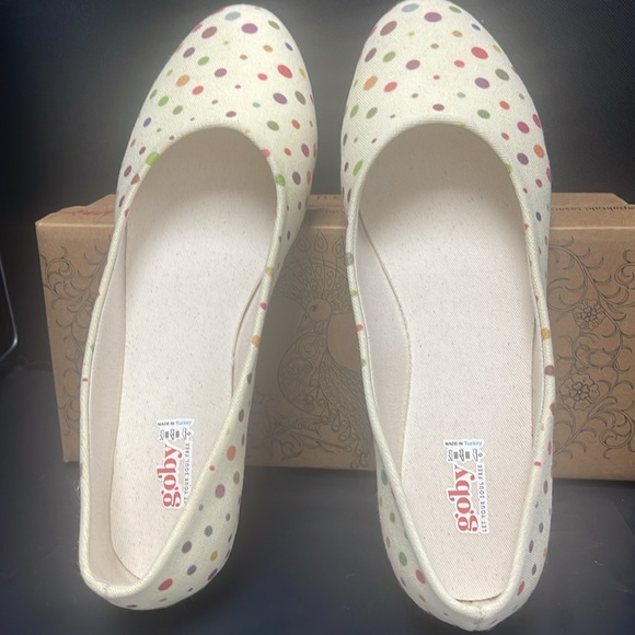 COPY - Goby Flats Loafer beige size 9 - Picture 2 of 7